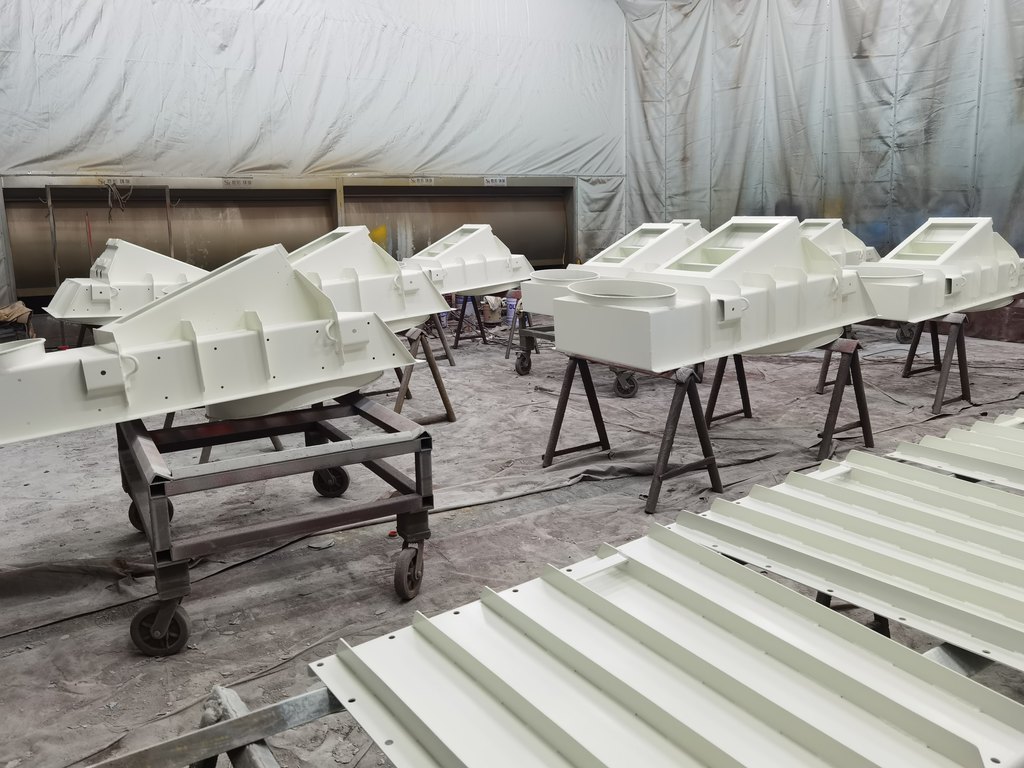 東陽(yáng)鋼結構除銹噴漆公司